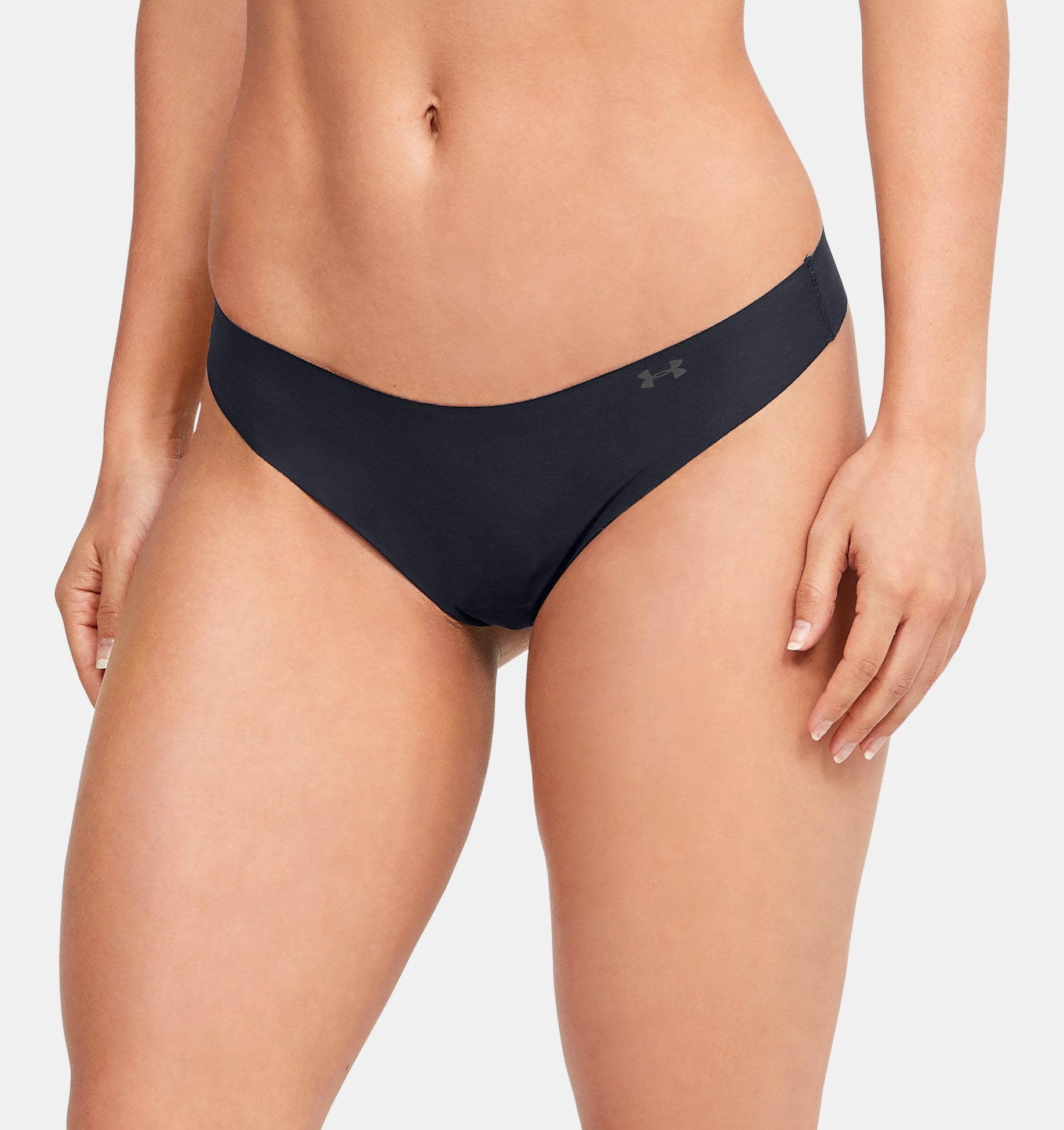 Under Armour Womens Power in Pink Pure Stretch Thong Underwear